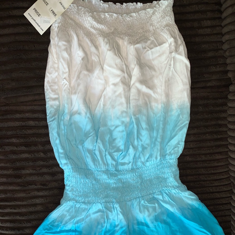 Strapless Shorts Romper